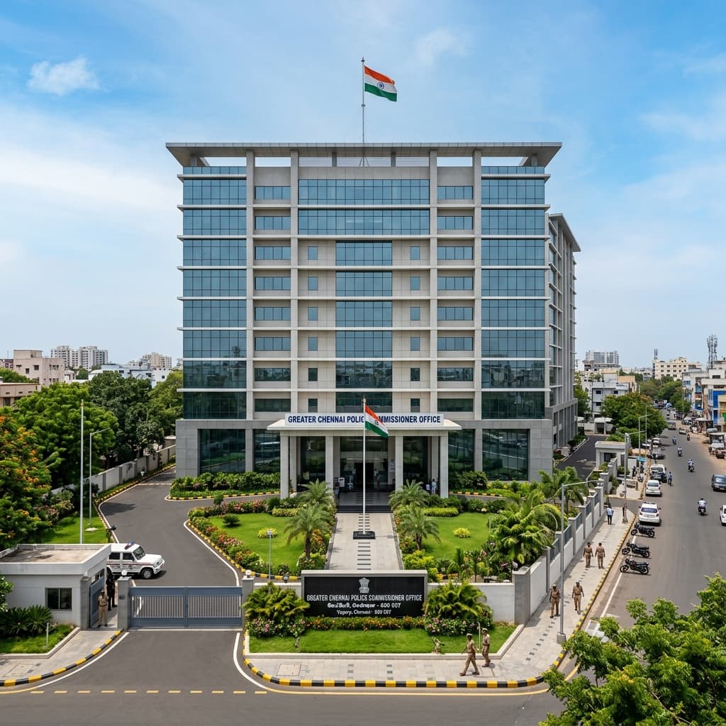 Greater Chennai Police Commissioner Office Headquarters